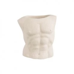 Present Time Vases Vase Cache Pot En Polyrésine Modèle Ivoire