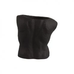 Present Time Vases Vase Cache Pot En Polyrésine Modèle Noir -Vases Soldes vase cache pot en polyresine modele noir 2