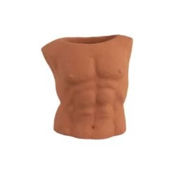 Present Time Vases Vase Cache Pot En Polyrésine Modèle Noir -Vases Soldes vase cache pot en polyresine modele terracotta