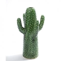 Serax Vases Vase Cactus Medium Porcelaine Verte H29cm