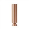OYOY Living Design Vases Vase Caramel Et Rose 100% Grès Ø8,5xH31cm