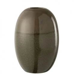 LANADECO Vases Vase Céramique Vert H30,5cm