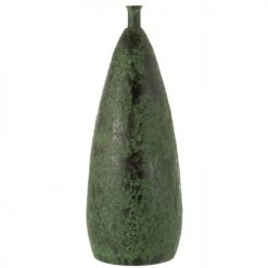 LANADECO Vases Vase Céramique Vert Large H70cm