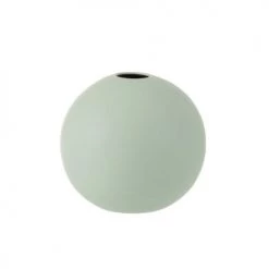 LANADECO Vases Vase Céramique Vert Pastel H23,5cm