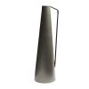Passage Vernet Vases Vase Conique à Anse En Métal Gris -Vases Soldes vase conique a anse en metal gris