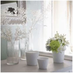 Mathilde M Vases Vase Côtelé Droit -Vases Soldes vase cotele droit 1