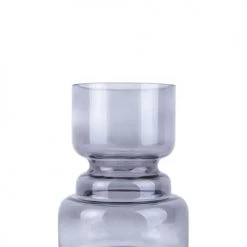 Present Time Vases Vase Courtly Glass Verre Gris -Vases Soldes vase courtly glass verre gris 3
