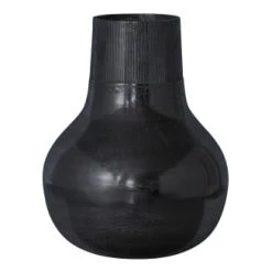 Vases Soldes 20 Bepurehome Vases Vase Déco En Métal Vase á Fleurs Noir 46x36x36