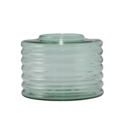 Kulile Vases Vase Déco En Verre Soufflé Kaki Poudré