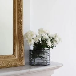 Kulile Vases Vase Déco En Verre Soufflé Rose Blush -Vases Soldes vase deco en verre souffle rose blush 3