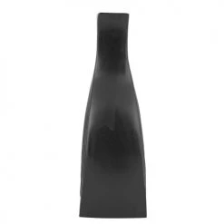 Beliani Vases Vase Décoratif En Céramique Noir H25 -Vases Soldes vase decoratif en ceramique noir h25 3