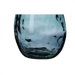 Wadiga Vases Vase Décoratif En Verre Recyclé Gris - 25x25x47cm -Vases Soldes vase decoratif en verre recycle gris 25x25x47cm 2