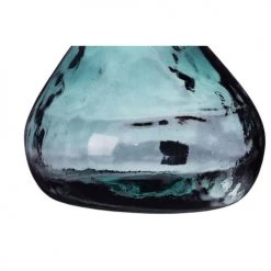 Wadiga Vases Vase Décoratif En Verre Recyclé Gris - 33x33x33cm -Vases Soldes vase decoratif en verre recycle gris 33x33x33cm 2