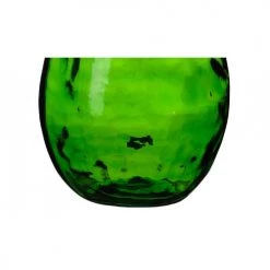 Wadiga Vases Vase Décoratif En Verre Recyclé Vert - 25x25x47cm -Vases Soldes vase decoratif en verre recycle vert 25x25x47cm 3