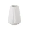 Wadiga Vases Vase Design En Céramique Blanc 15x15x20,3cm -Vases Soldes vase design en ceramique blanc 15x15x20 3cm