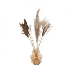 Present Time Vases Vase Distinct Verre Marron Clair -Vases Soldes vase distinct verre marron clair 2