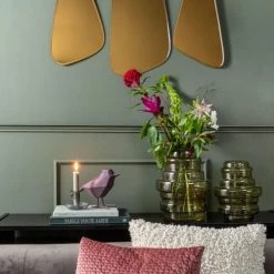 Present Time Vases Vase Distinct Verre Vert -Vases Soldes vase distinct verre vert 1