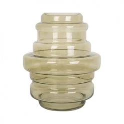 Present Time Vases Vase Distinct Verre Vert -Vases Soldes vase distinct verre vert 4