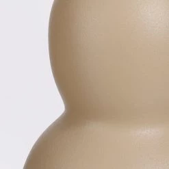 Mica Decorations Vases Vase En Aluminium Beige H24 -Vases Soldes vase en aluminium beige h24 5