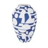 Maisons Du Monde Vases Vase En Argile Blanche Et Bleue H42 -Vases Soldes vase en argile blanche et bleue h42 1000 3 17 220187 1