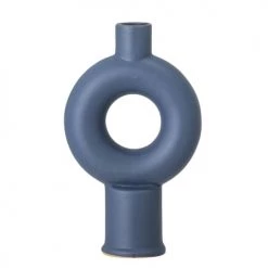 Bloomingville Vases Vase En Céramique Bleue