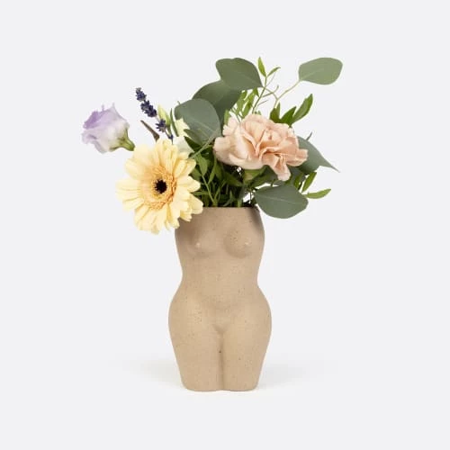 DOIY Vases Vase En Céramique Body Small H18,5cm 5 DOIY Vases Vase En Céramique Body Small H18,5cm – Image 3