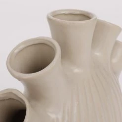 Mica Decorations Vases Vase En Céramique Couleur Crème H21 -Vases Soldes vase en ceramique couleur creme h21 2