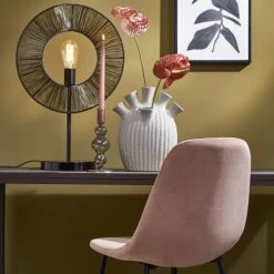 Mica Decorations Vases Vase En Céramique Couleur Crème H30.5 -Vases Soldes vase en ceramique couleur creme h30 5 2