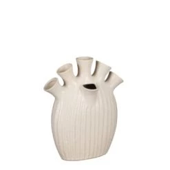 Mica Decorations Vases Vase En Céramique Couleur Noir H30.5 -Vases Soldes vase en ceramique couleur creme h30 5
