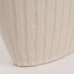 Mica Decorations Vases Vase En Céramique Couleur Crème H30.5 -Vases Soldes vase en ceramique couleur creme h30 5 4