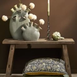 Mica Decorations Vases Vase En Céramique Couleur Vert H21 -Vases Soldes vase en ceramique couleur vert h21 1