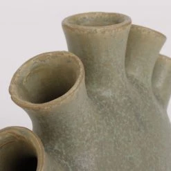 Mica Decorations Vases Vase En Céramique Couleur Vert H21 -Vases Soldes vase en ceramique couleur vert h21 2