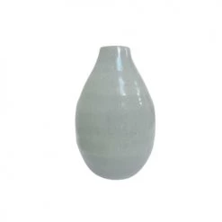 Maison Tilleul Vases Vase En Céramique Craquelé Vert