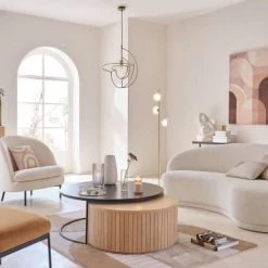 Maisons Du Monde Vases Vase En Dolomite Blanche Gravée -Vases Soldes vase en dolomite blanche gravee 1000 10 2 211439 8