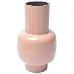 Zago Vases Vase En Fer émaillé Rose