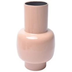 Zago Vases Vase En Fer émaillé Bleu Ciel -Vases Soldes vase en fer emaille rose 6