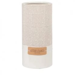 Maisons Du Monde Vases Vase En Grès Beige à Motifs H21