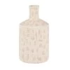Maisons Du Monde Vases Vase En Grès Beige à Motifs H22 -Vases Soldes vase en gres beige a motifs h22 1000 12 4 221199 1