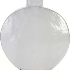 Thai Natura Vases Vase En Grès Blanc 52x18x56cm