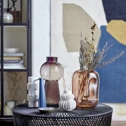 Bloomingville Vases Vase En Grès Blanc H20.5 -Vases Soldes vase en gres blanc h20 5 2