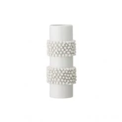 Bloomingville Vases Vase En Grès Blanc H20.5