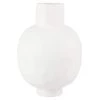 Maisons Du Monde Vases Vase En Grès Blanc H35 -Vases Soldes vase en gres blanc h35 1000 16 28 216426 1