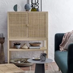 Bloomingville Vases Vase En Grès Bleu H27.50 -Vases Soldes vase en gres bleu h27 50 3