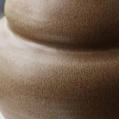 House Doctor Vases Vase En Grès Marron H29 -Vases Soldes vase en gres marron h29 2