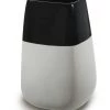 Sibo Homeconcept Vases Vase En Gres Noir 40 Cm -Vases Soldes vase en gres noir 40 cm