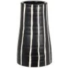 Maisons Du Monde Vases Vase En Grès Rayé Noir Et Blanc H23 -Vases Soldes vase en gres raye noir et blanc h23 1000 14 5 226284 1