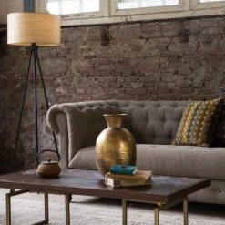 Dutchbone Vases Vase En Laiton Doré -Vases Soldes vase en laiton dore 3