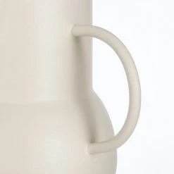 Mica Decorations Vases Vase En Métal Blanc Cassé H34,5 -Vases Soldes vase en metal blanc casse h34 5 2