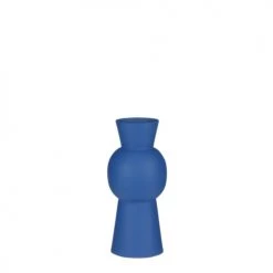 Vases Soldes 30 Mica Decorations Vases Vase En Métal Bleu H20