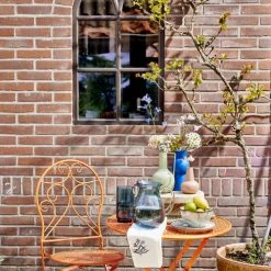 Mica Decorations Vases Vase En Métal Bleu H20 -Vases Soldes vase en metal bleu h20 3